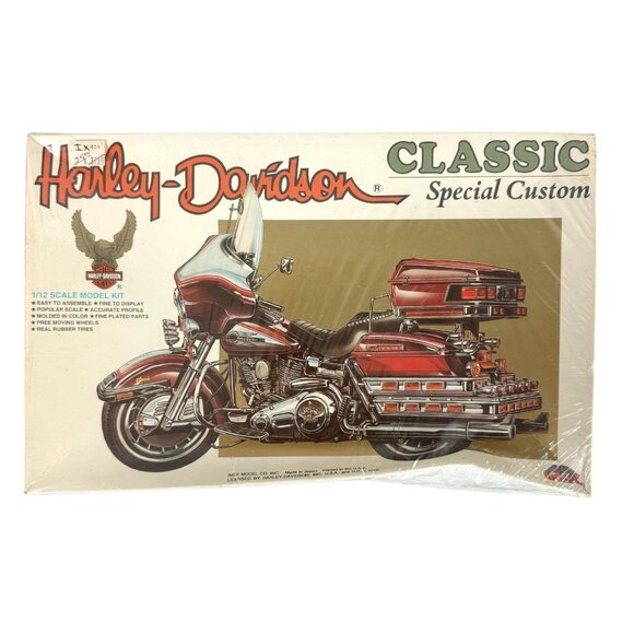 IMEX 1:12 Harley Davidson Classic Special Custom Model Kit NEW - Picture 1 of 7